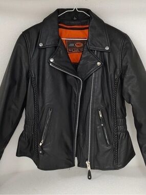 First classics classic leather gear jacket large
